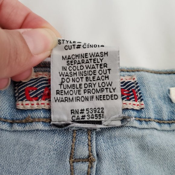 Light Blue Z. Cavaricci Bumpster Girl Jeans - Picture 9 of 12